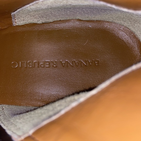 Banana Republic Sloanne Brown Leather High Riding Boots - 8.5 - Picture 16 of 16